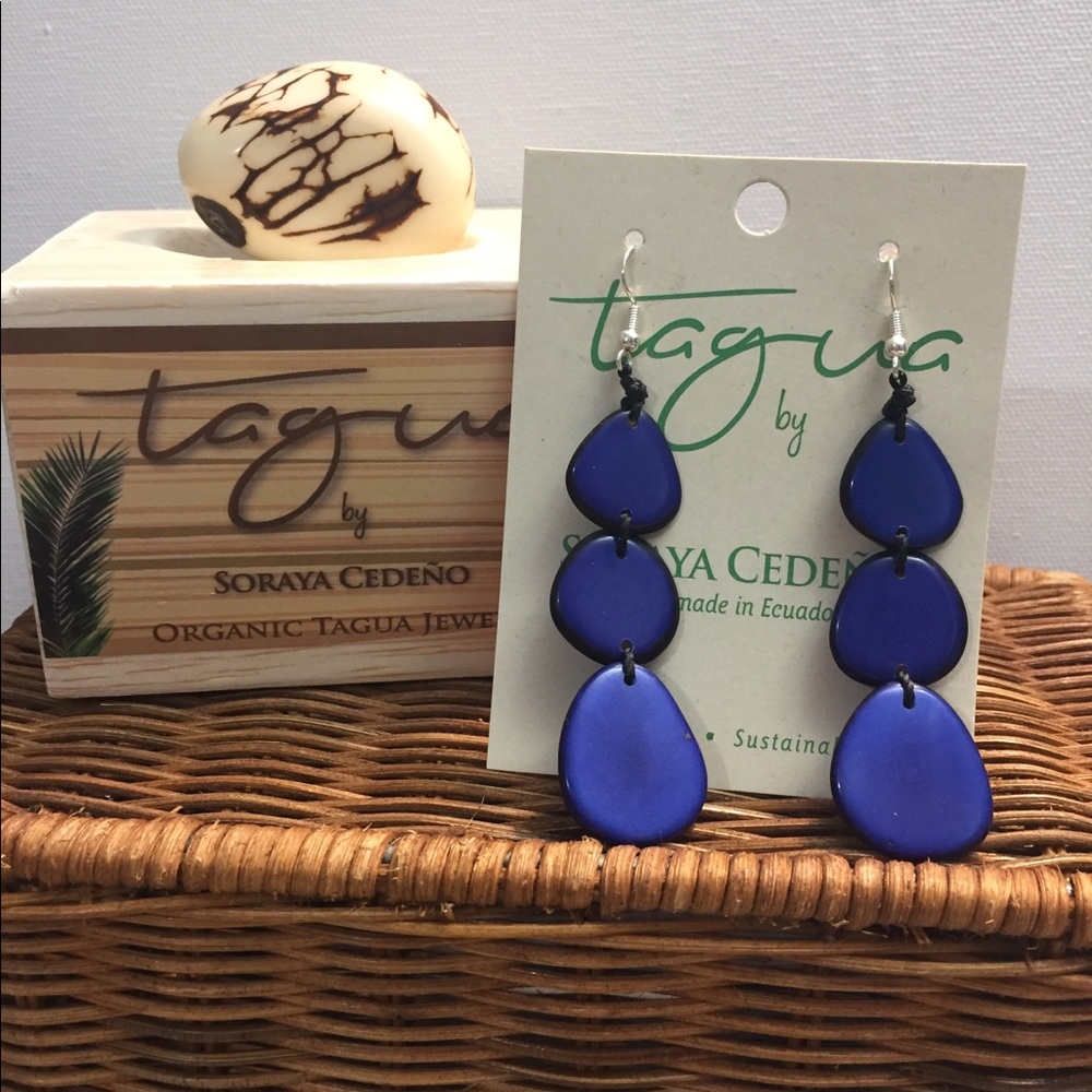 Tagua Earrings